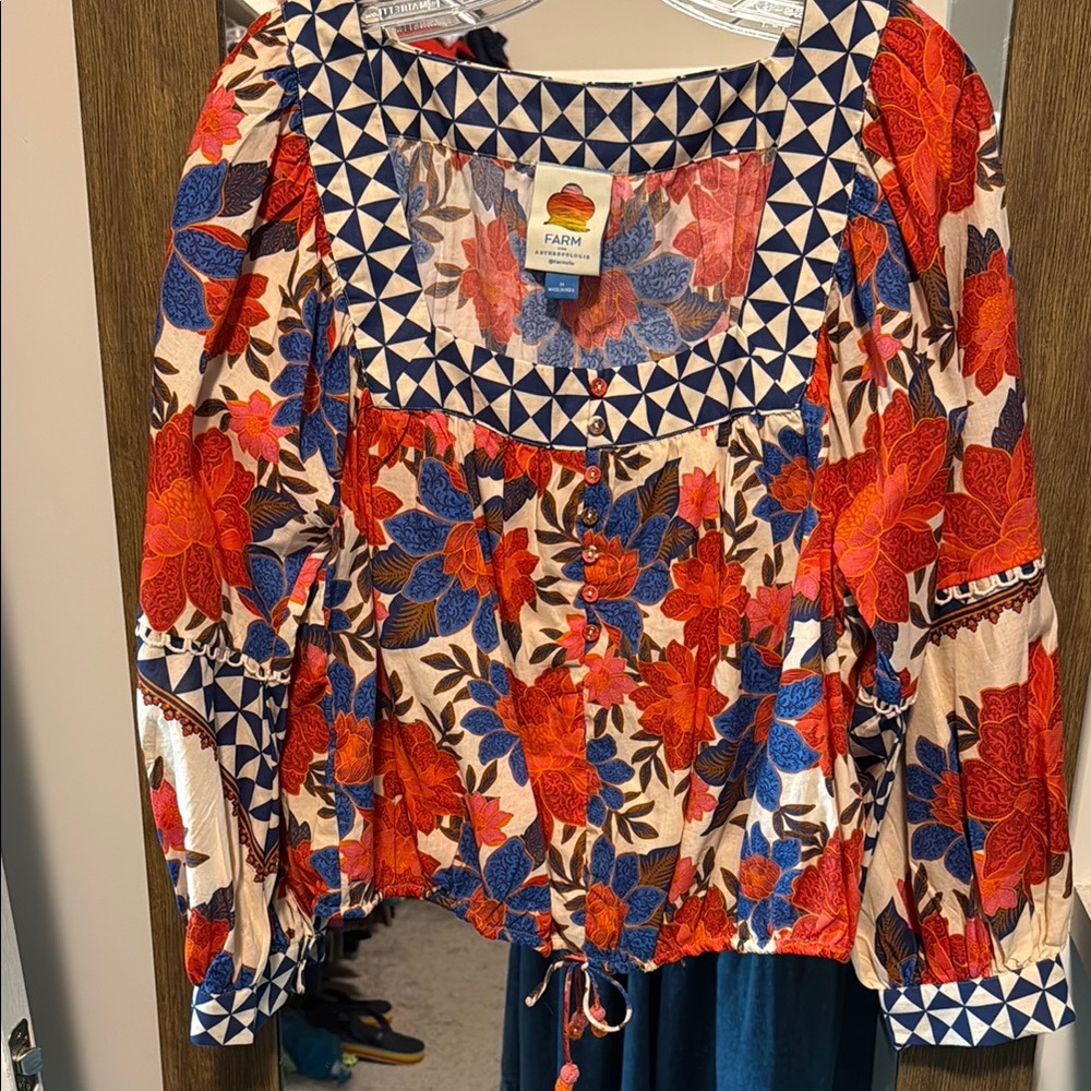 Farm Rio Anthropologie top